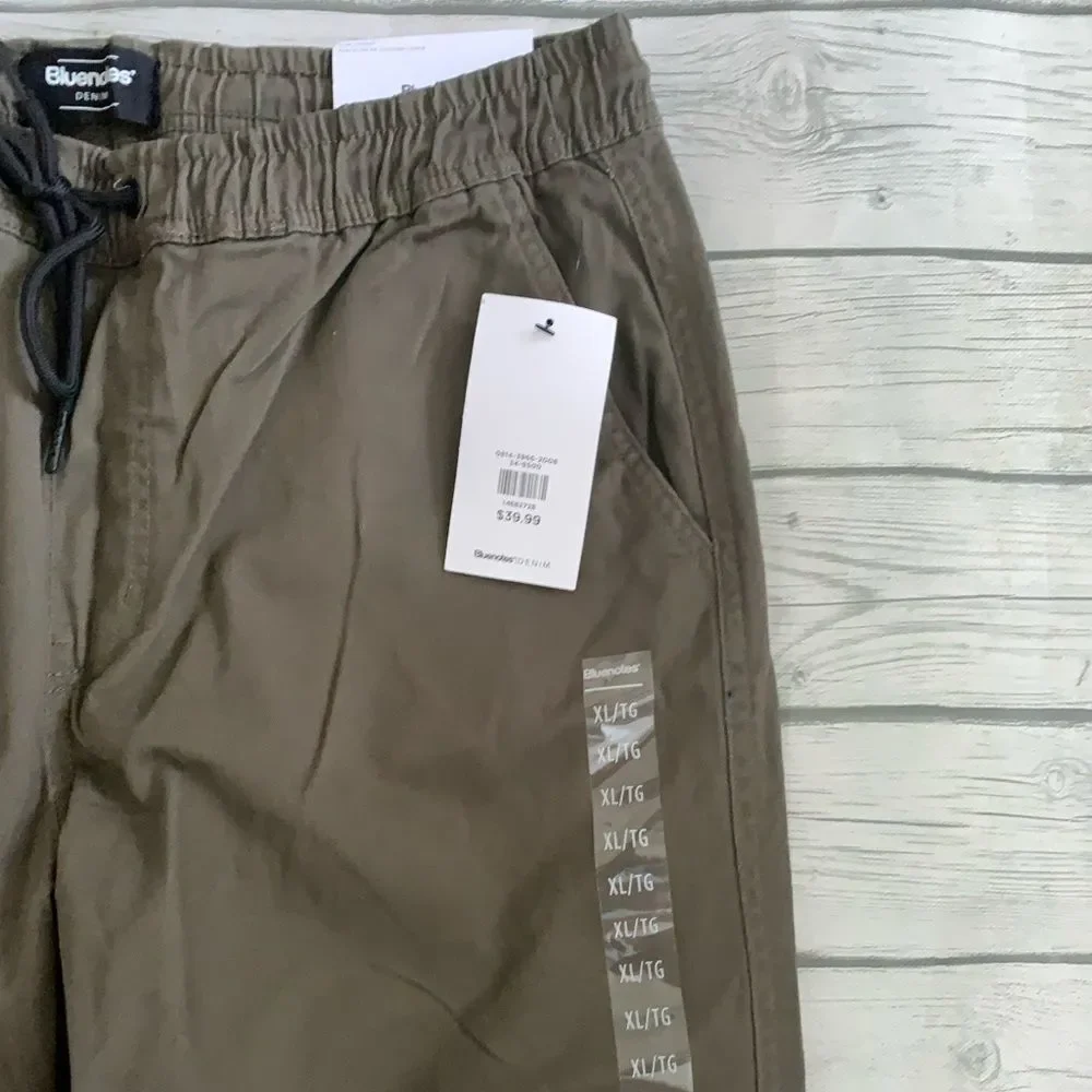Bluenotes denim green joggers-XL-NWT